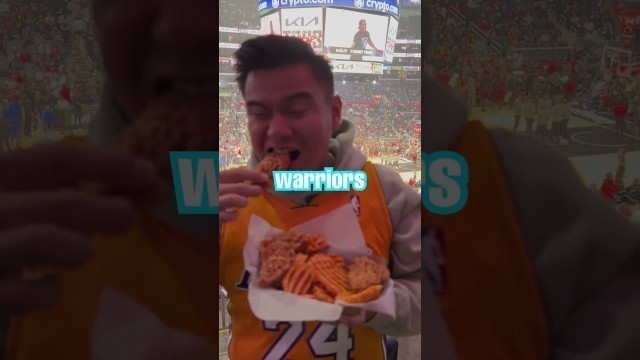 'Eating the Cheapest to Most Expensive NBA Stadium Food!'