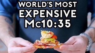 'Binging with Babish: World\'s Most Expensive Mc10:35 from Archer'