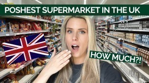 'MOST EXPENSIVE SUPERMARKET UK | Waitrose Shopping Haul'