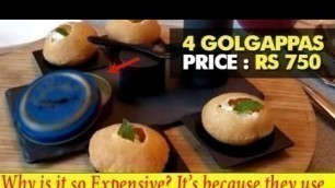 'World\'s Most Expensive Pani-Puri 