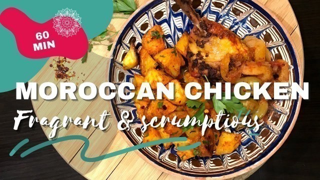 'MOROCCAN chicken legs | Moroccan Food Recipes Easy | Crazy Delicious Chicken Recipe'