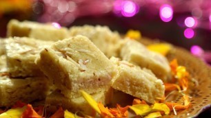 'Badam Burfi Recipe | Diwali Special - Indian Sweet Recipe | Ruchi\'s Kitchen'