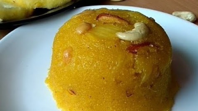 'Pineapple Sheera | Pineapple Halwa | Perfect Udupi Restaurant Style | Your Food Junction'
