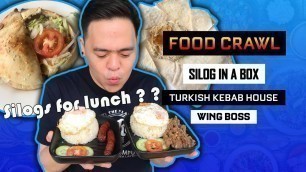 'Davao Food Crawl | Silog in a Box | Turkish Kebab House | Wing Boss | Davao Food Vlog'