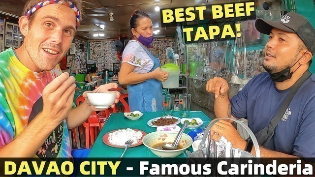 'FAMOUS DAVAO CITY CARINDERIA - Best Tapa In The Philippines? (Speaking Conyo)'