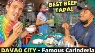 'FAMOUS DAVAO CITY CARINDERIA - Best Tapa In The Philippines? (Speaking Conyo)'