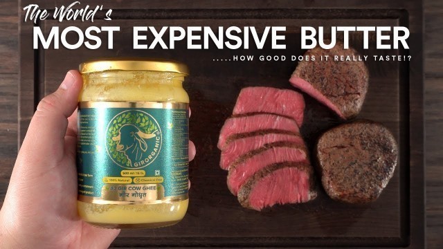 'We tried the most EXPENSIVE Butter on Steaks!'