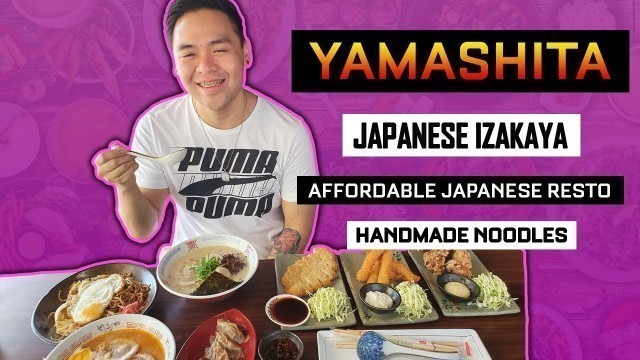 'Yamashita Diner | Affordable Japanese Resto in Davao | Handmade Noodles | Davao Food Vlog'