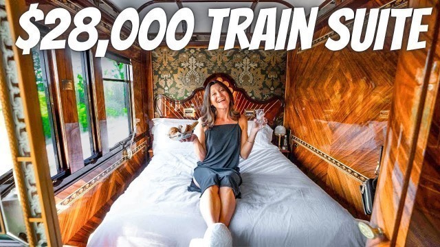 '24 HOURS ON THE WORLD’S MOST EXPENSIVE TRAIN (Venice Simplon Orient Express Grand Suite)'