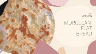 'Vlog #10 : Moroccan Flat Bread \' Msemen \' | Moroccan Food Eps.2'