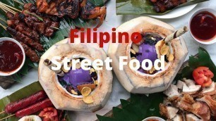 'Street Food in Davao City with Crispy Pork Belly and Delicious Halo-Halo Special'