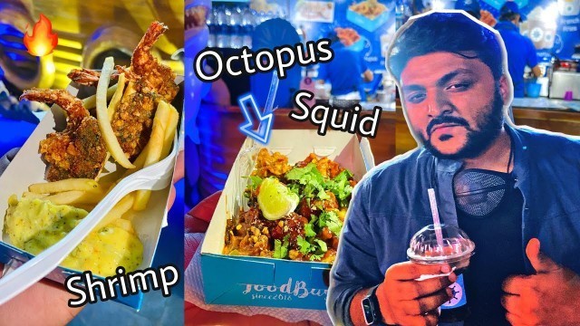 'Sea food ki craving Ep 2 || I tried Octopus, Squid & Shrimp || Food Bay ||'