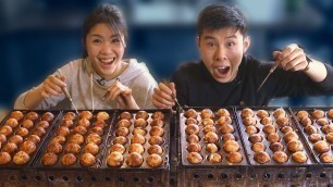'We Tried To Make 200 Octopus Balls In 10 Minutes • Tasty'