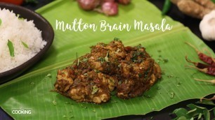 'Mutton Brain Masala | Bheja Fry | Home Cooking'