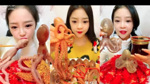 'Spicy and Live Mukbang Eating Seafood ASMR  Delicious Octopus, Lobster | Chinese food #186'