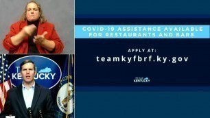 'Team Kentucky Food and Beverage Relief Fund now accepting applications'