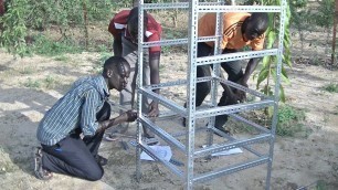 'Solar dryer/dehydrator construction - South Sudan'