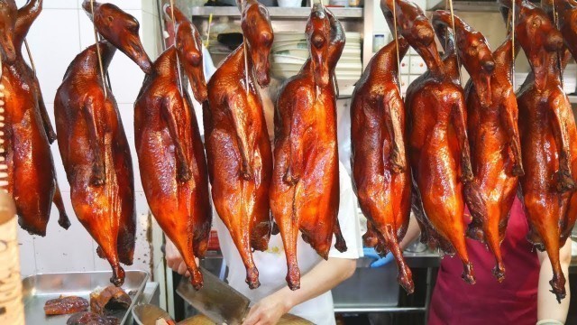 'HONG KONG Street Food Tour with BEST yum cha + LUSCIOUS roast goose | FOOD HUNTING in Hong Kong'
