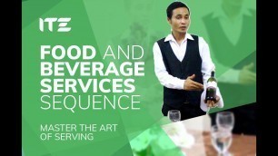 'FOOD AND BEVERAGE SERVICES SEQUENCE - ITE PHILIPPINES INC'