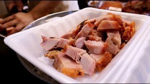 'Hong Kong Food: Roasted Ducks Roasted Pork Chickens SO YUMMY 走近看燒鴨 燒肉 燒乳鴿 叉燒 切雞 香噴噴 聞到都想食 利興燒豬王元朗'