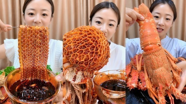 'Eat octopus with chili, giant squid, crab with 5 pounds - SPICY FOOD COMPILATION [29]'