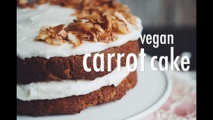 'vegan carrot cake | hot for food'