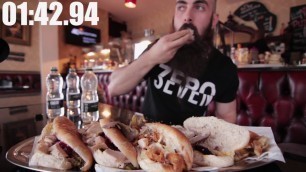 'THE MAN V ROAST CARVERY BUTTY CHALLENGE | The Chronicles of Beard Ep.71'