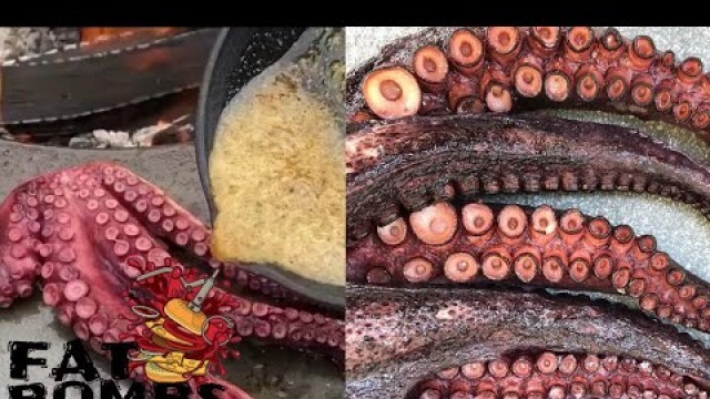 'Fat bombs | ASMR Octopus food | korean street food | 10 hours To the sound of cooking'