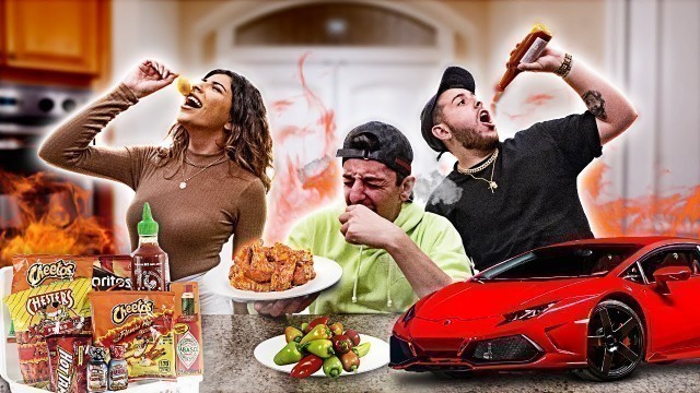 'Eat the Spicy Food, Win the Lamborghini - Spicy Food Challenge'
