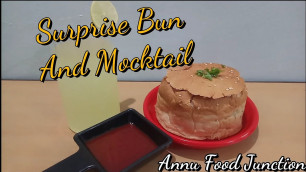 'Surprise Burger | Pinacolada Mocktail | Healthy Dinner Recipe | Hindi recipe | Annu Food Junction'