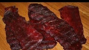 'HOW TO MAKE THE WORLDS BEST BEEF JERKY!'