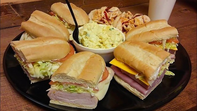 'Double Meat Beast Sub Sandwich Challenge in St Augustine!!'