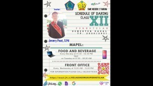 'FOOD AND BEVERAGE XII PERHOTELAN (PERTEMUAN I)'