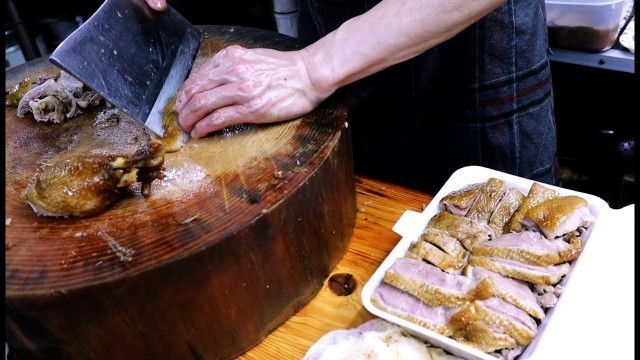 'Hong Kong Street Food: Marinated Goose Breast Meat SO GOOD 香港滷味 滷水鵝片 啖啖肉 好好食啊 汕頭鹵水鵝 大埔'