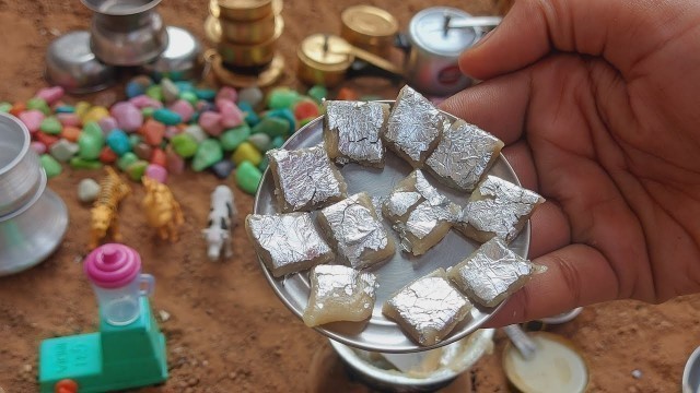 'Mini Kaju Katli Simple Recipe,Miniature Kaju Katli, With Ishu Food Junction 