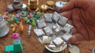 'Mini Kaju Katli Simple Recipe,Miniature Kaju Katli, With Ishu Food Junction 