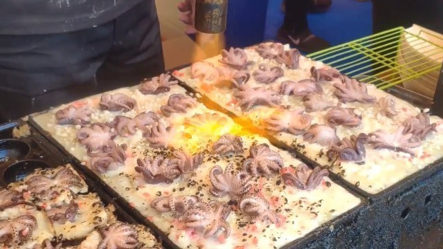 'Baby Octopus TAKOYAKI - How to make Takoyaki by Pro - Japan Street Food'