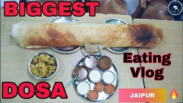 'BIGGEST DOSA EATING VLOG | JAIPUR VLOG | JAIPUR FOOD JUNCTION | JFJ |  BLOGGING! A DIFFERENT WAY.'