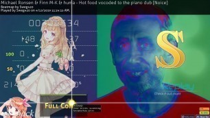 'Hot food vocoded to the piano dub but it\'s an osu! beatmap'