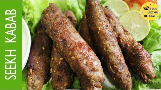 'Seekh Kabab | Restaurant Style Beef Seekh Kabab | Food Junction Official'