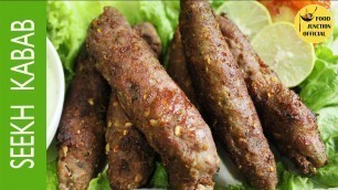 'Seekh Kabab | Restaurant Style Beef Seekh Kabab | Food Junction Official'