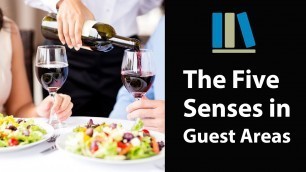 'THE FIVE SENSES IN GUESTS AREA - Food and Beverage Service Training #4'