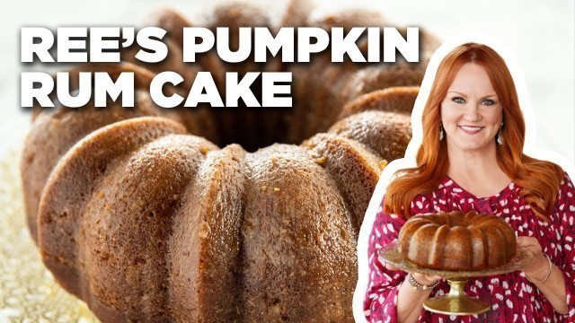 'Ree Drummond\'s Pumpkin Rum Cake | The Pioneer Woman | Food Network'