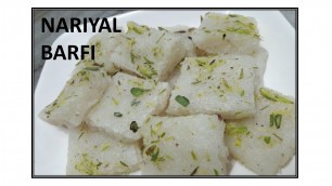 'Taze Nariyal Ki Barfi | Recipe | BY FOOD JUNCTION'