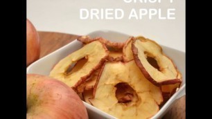 'How To Make Dried Apple - 3mm - Himmel Food Dehydrator V3'