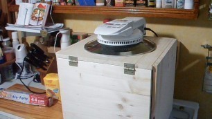 'BEEF JERKY self made Dehydrator  \" Dry box \" Hot and Spicy  make you own, easy how to video'