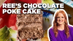 'Ree Drummond\'s Decadent Chocolate Poke Cake | The Pioneer Woman | Food Network'