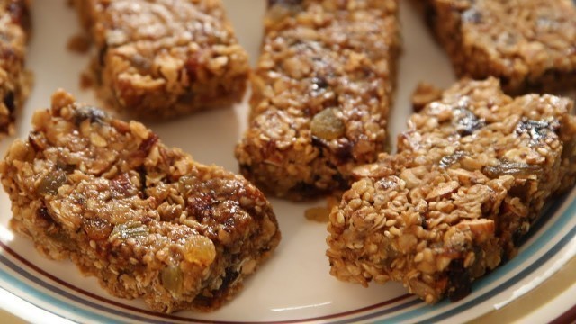 'Homemade Granola Bars | Granola Bars Recipe | Kiddie\'s Corner with Anushruti'