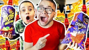 'SPICY FOOD ONLY For 24 Hours - Challenge! LAST To Drink Water Wins $10,000 | MindOfRez'