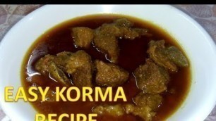 'Easy Mutton/Beef Korma | Recipe | BY FOOD JUNCTION'